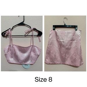 Princess Polly 2 Piece Pink Outfit